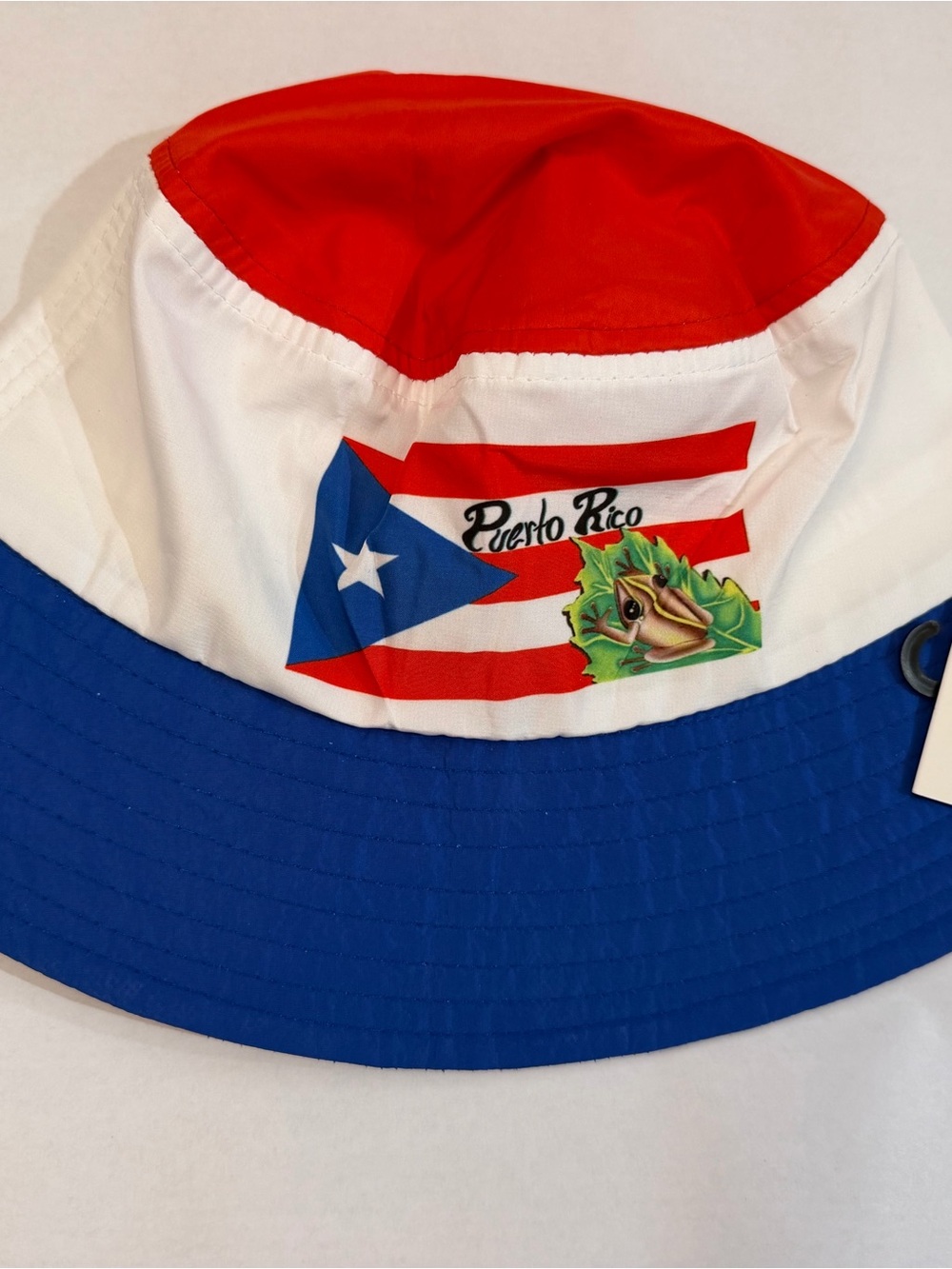Puerto Rico Flag Bucket Hat — Red White & Blue